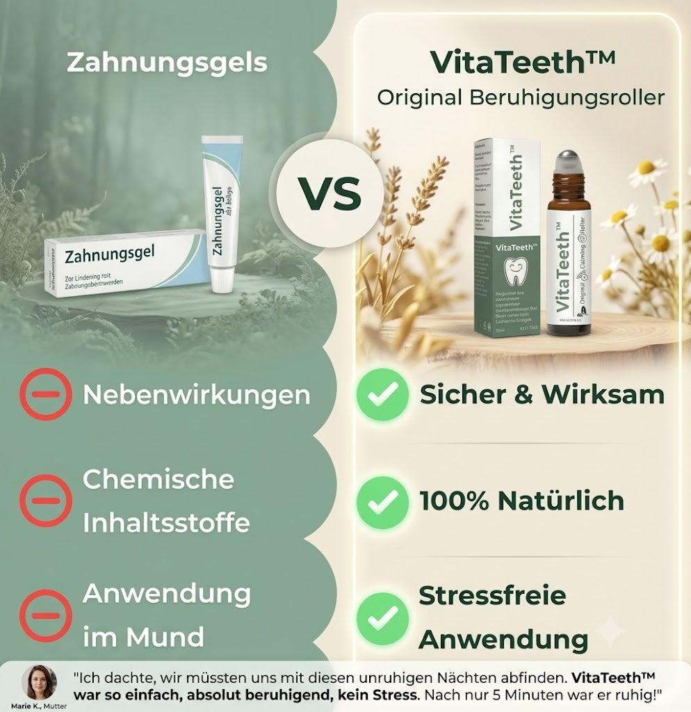 VitaTeeth™ – Sanfte Linderung beim Zahnen