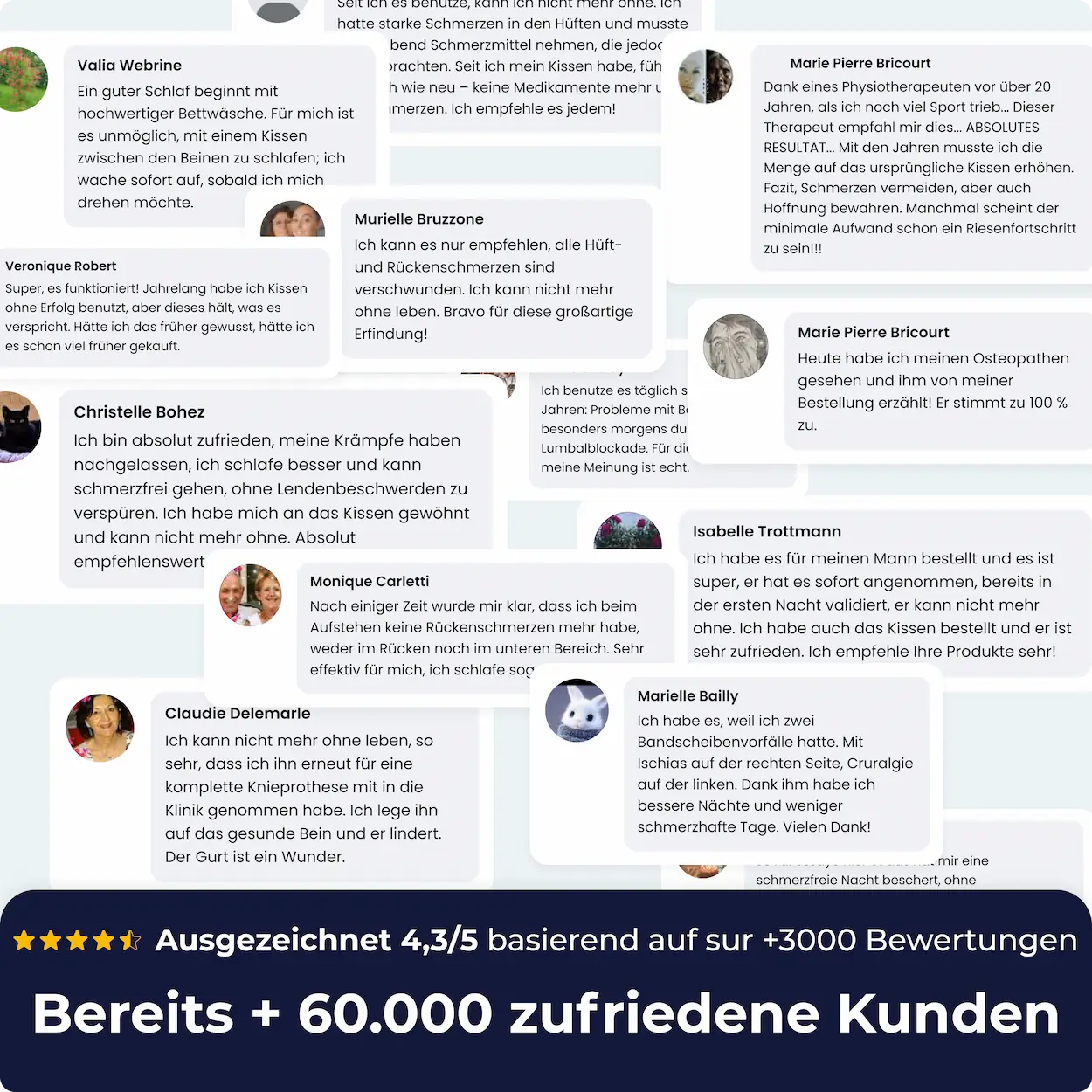 Vita Cellsius Orthopädisches Kniekissen