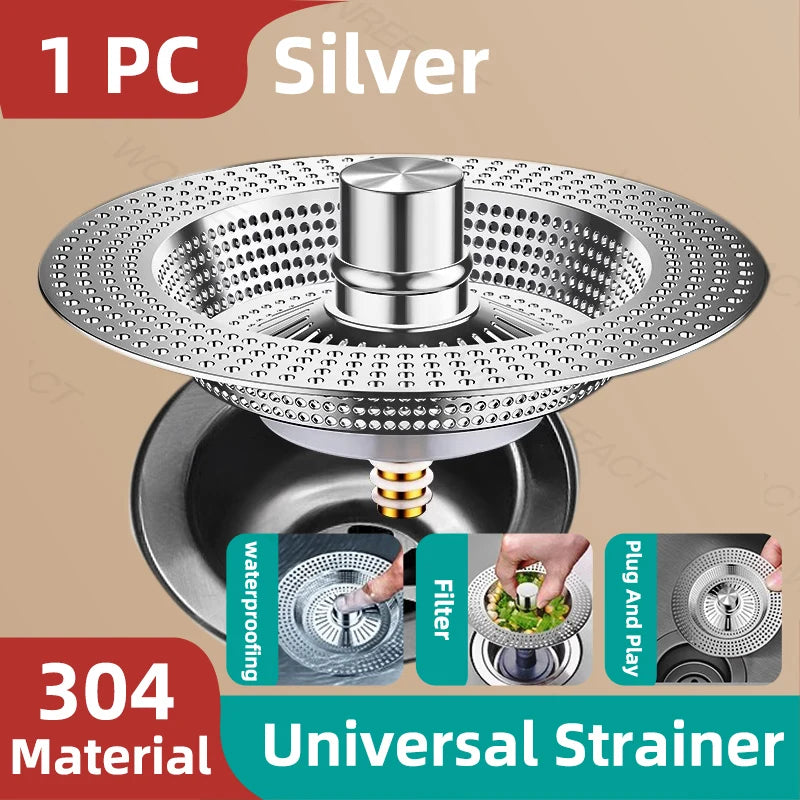 Vital™ AquaFlow 304 Stainless Steel Sink Strainer & Stopper