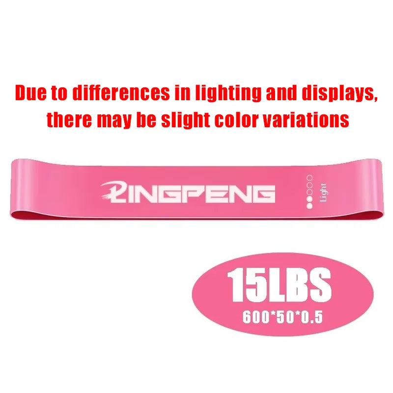 VitaLINGPENG 5-Piece Latex Loop Resistance Bands Set
