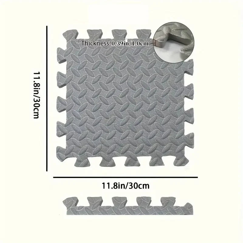 Bodenmatte für Fitness aus Steckfliesen 30 x 30 cm 16 Stück – Ansicht 10