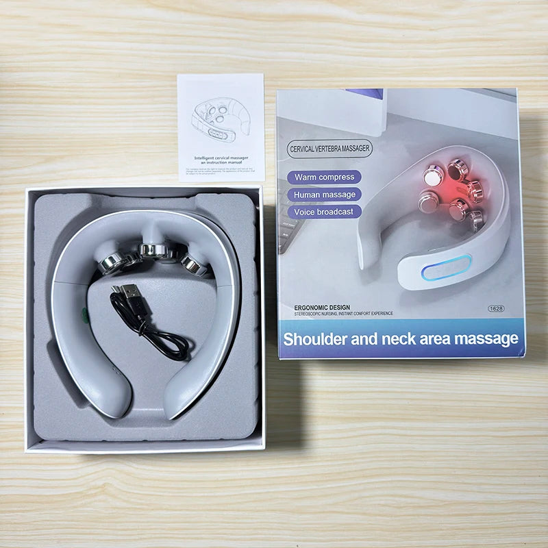 Nackenmassagegerät mit Vibration – Ansicht 6