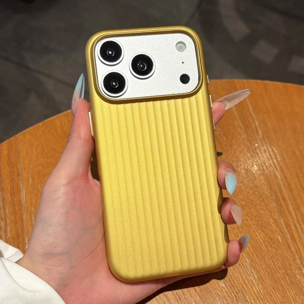 VitaPhone™ NomadLuggage Striped Textured Shockproof iPhone Case