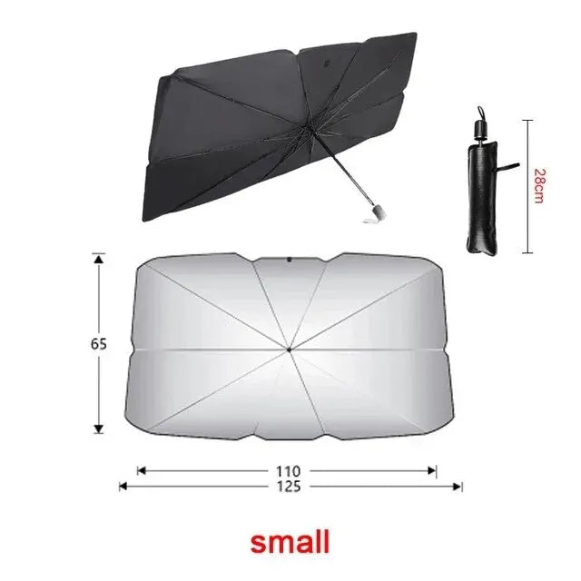 Vital™ ShieldPro Foldable Car Windshield Sunshade Umbrella