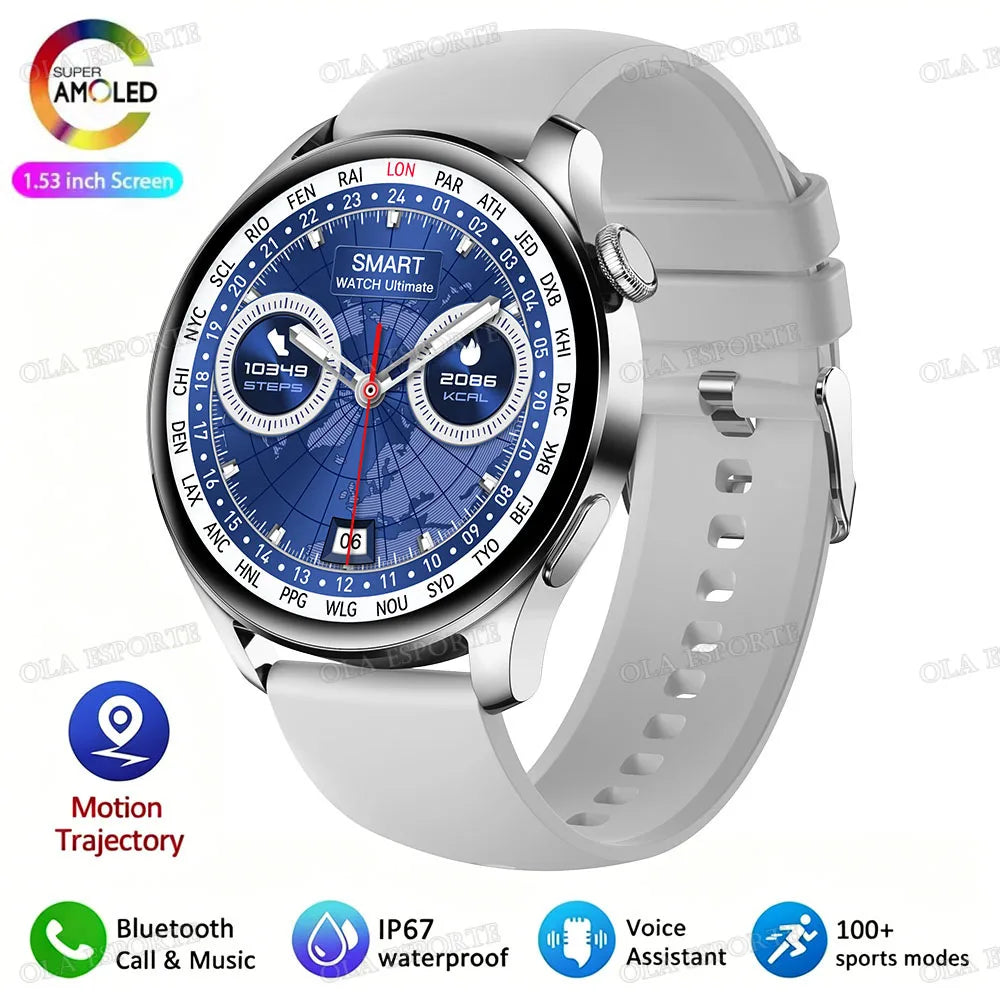 Smartwatch mit Bluetooth-Anruf für Damen und Herren – Ansicht 14