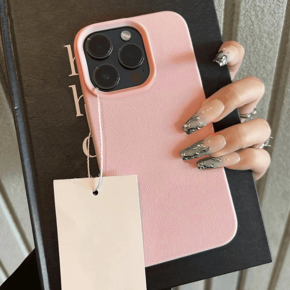VitaHome™ ClassicLeather Shockproof Soft-TPU iPhone Case