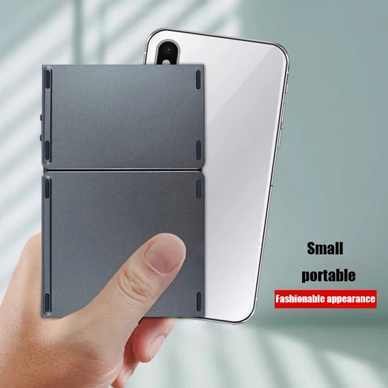 Bluetooth-Tastatur faltbar mit Touchpad – Ansicht 6