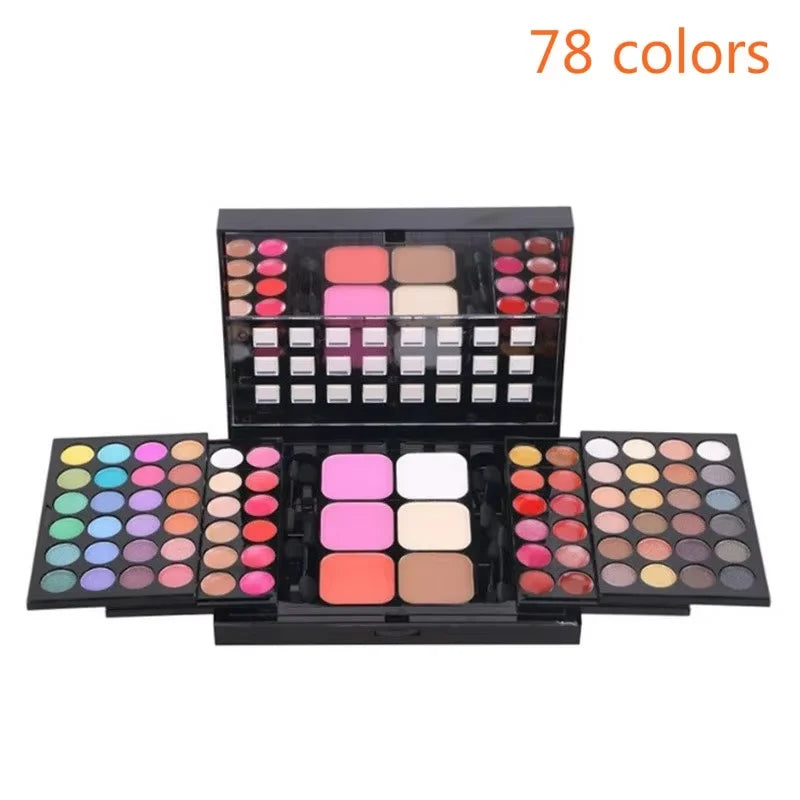 Colors Glitter Eyeshadow Palette Matte Waterproof 40/74/78