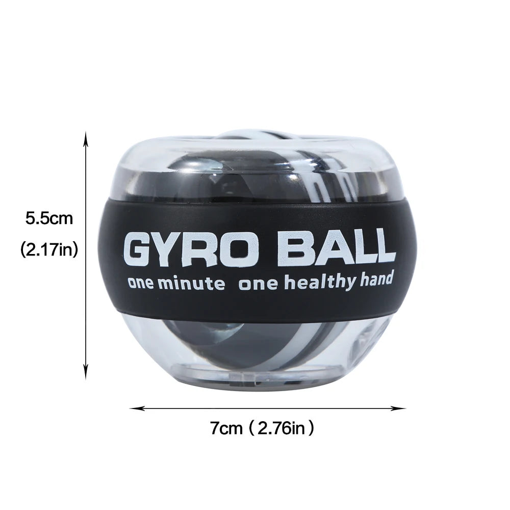 Wrist Power Wrist Hand Ball Auto-Start Grip Ball Strengthener Gyroscopic Arm Gyro Hand Ball Home Fitness Forearm Exerciser – Ansicht 6