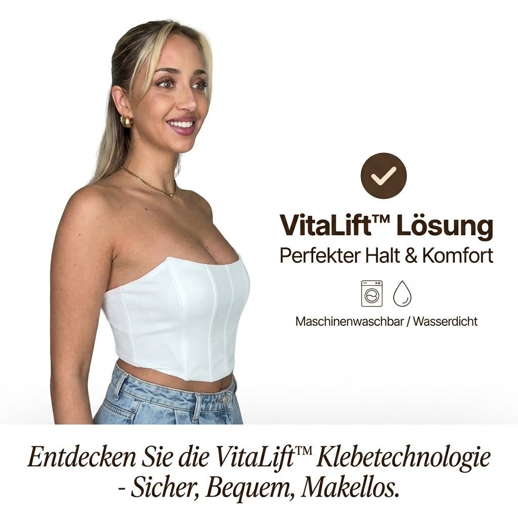 VitaLift™ | Unsichtbarer Push-up Klebe-BH