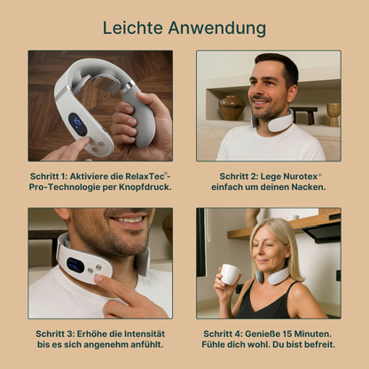 VitaComfort™ 14-in-1 Pro - Elektrisches Nackenmassage-Gerät
