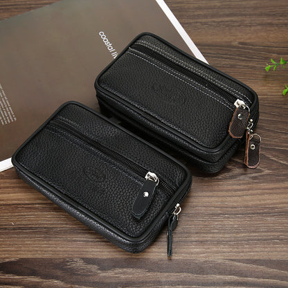 VitaHome™ PrimeLeather Multi-Layer Men's Waist Bag & Phone Holster – Ansicht 7
