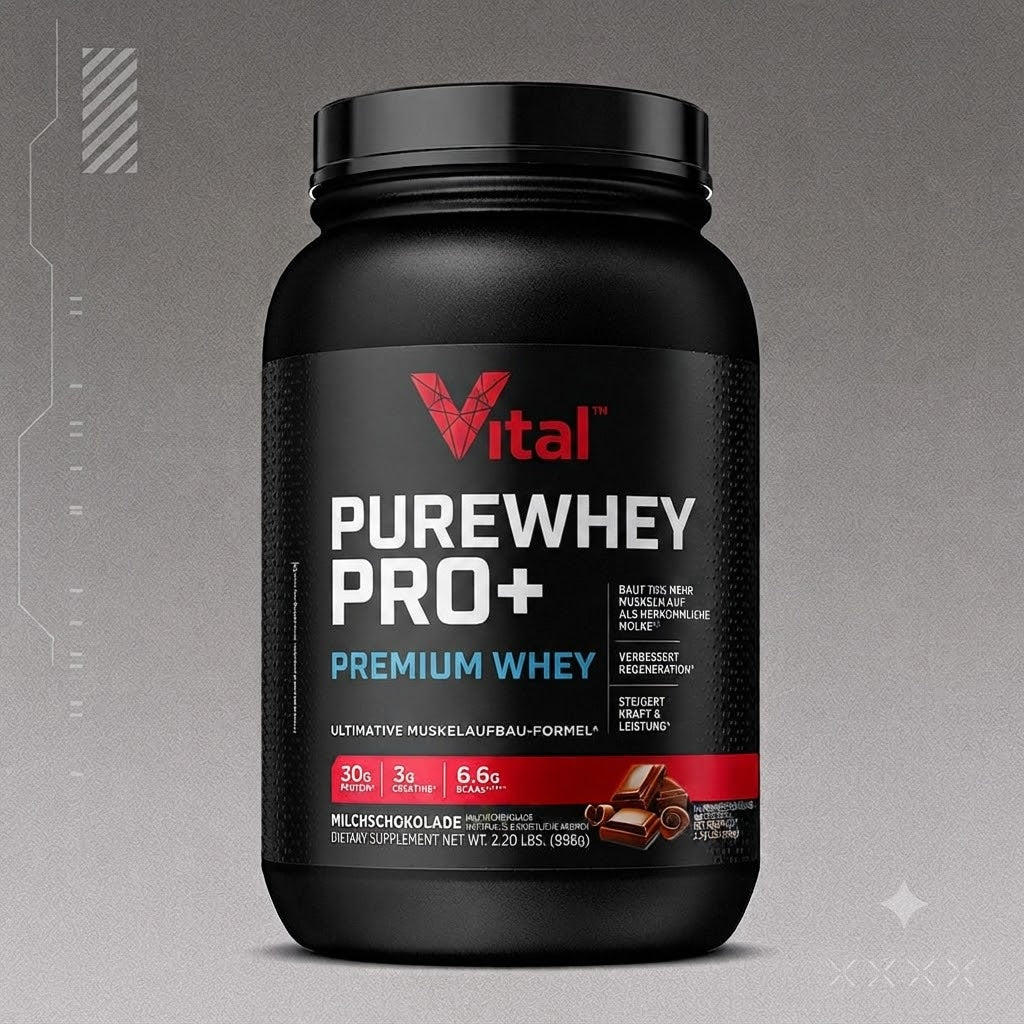 Vital™ PureWhey Pro+ – Premium Whey Protein mit Kreatin