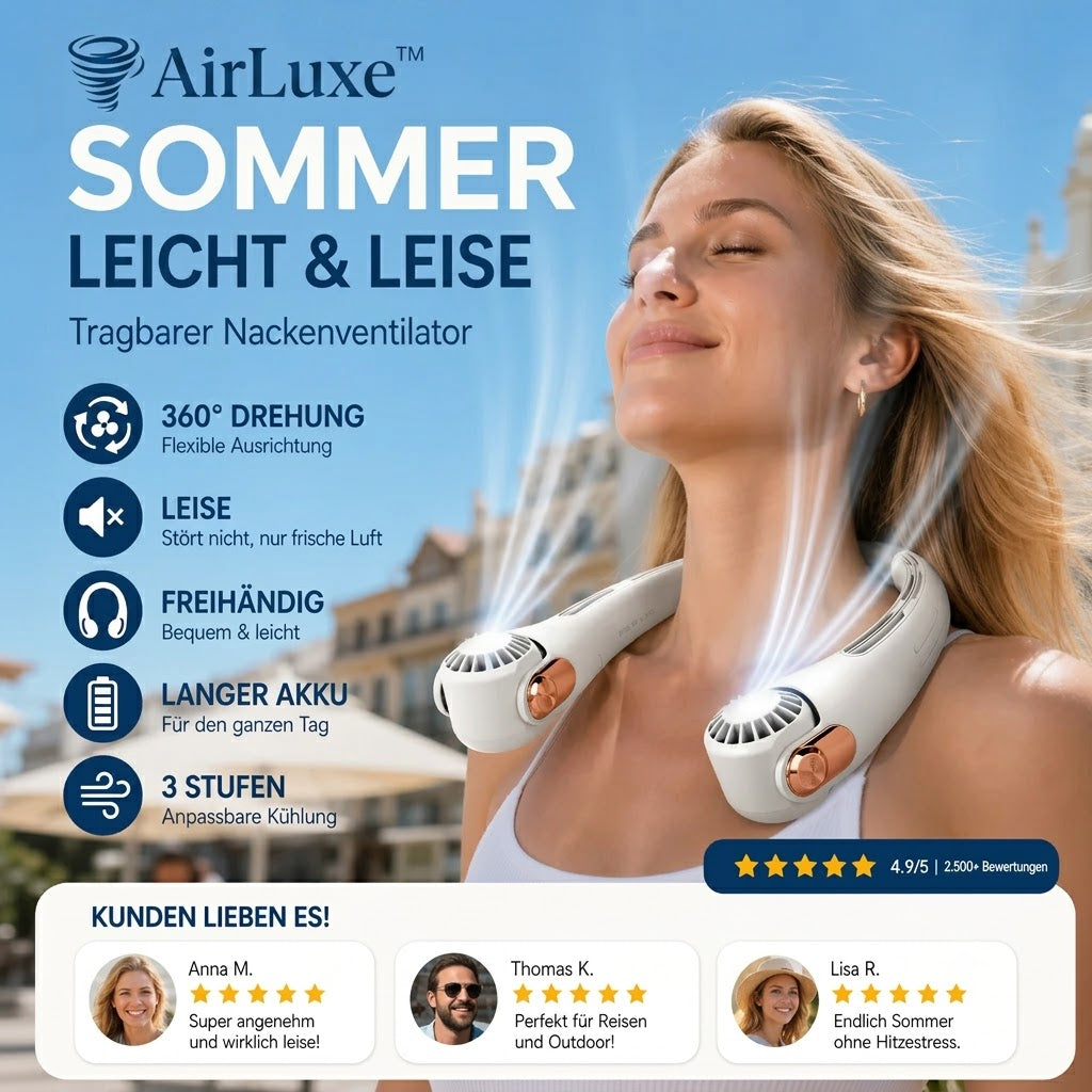 AirLuxe™ – Premium Produktauftritt