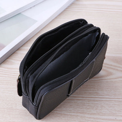 VitaHome™ PrimeLeather Multi-Layer Men's Waist Bag & Phone Holster – Ansicht 3