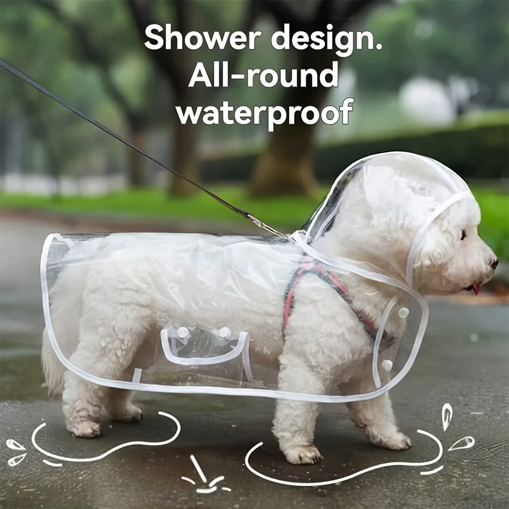 VitaCare™ ClearShield Waterproof Dog Raincoat