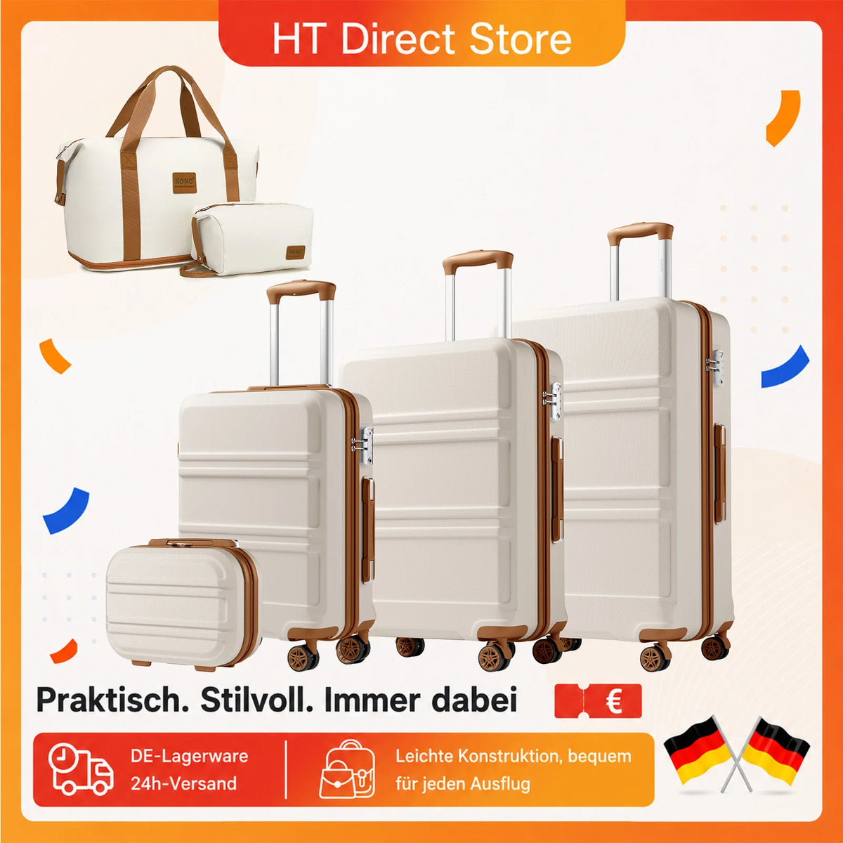 Vital™ AeroShell Heavy-Duty Modular Luggage Set