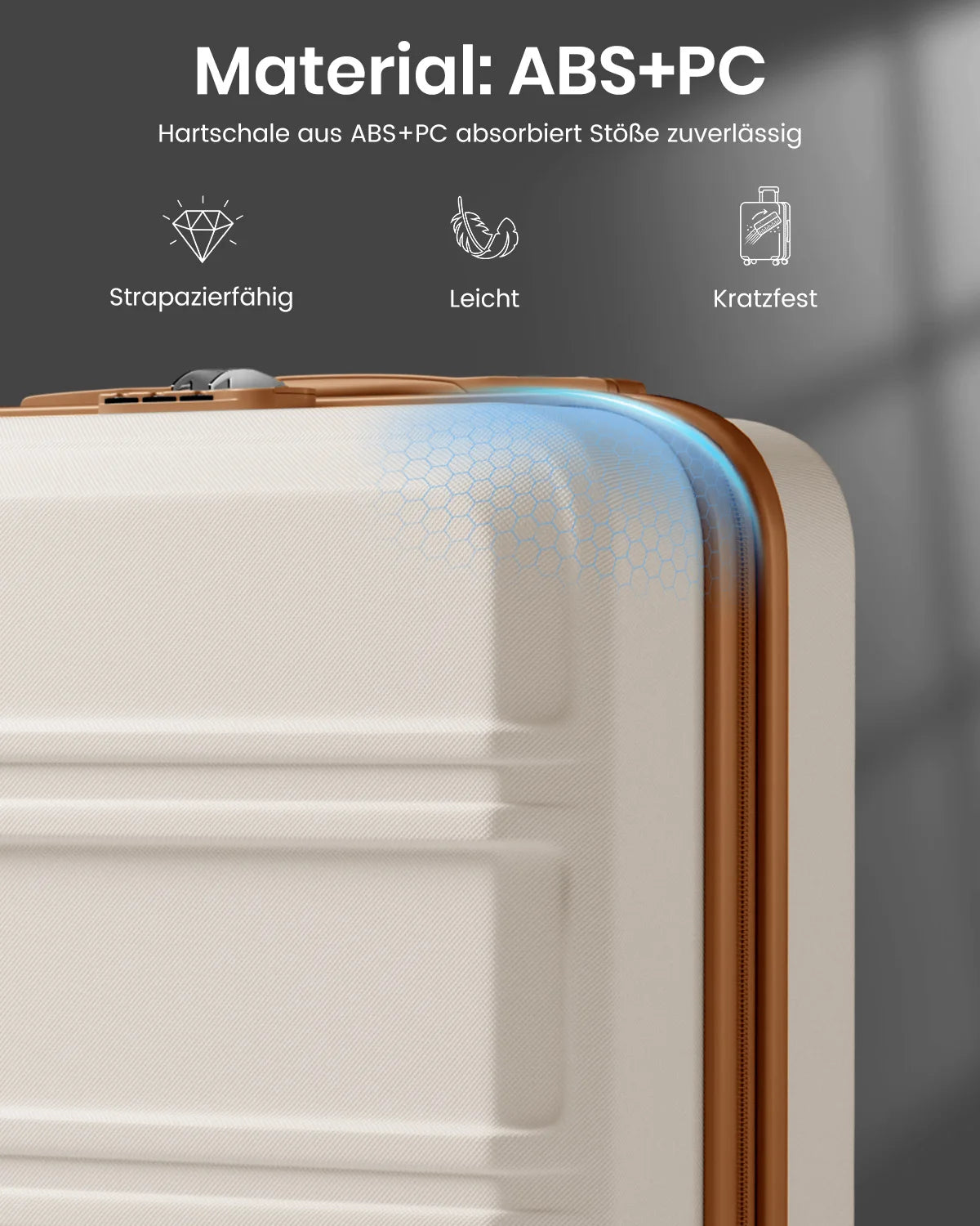 Vital™ AeroShell Heavy-Duty Modular Luggage Set