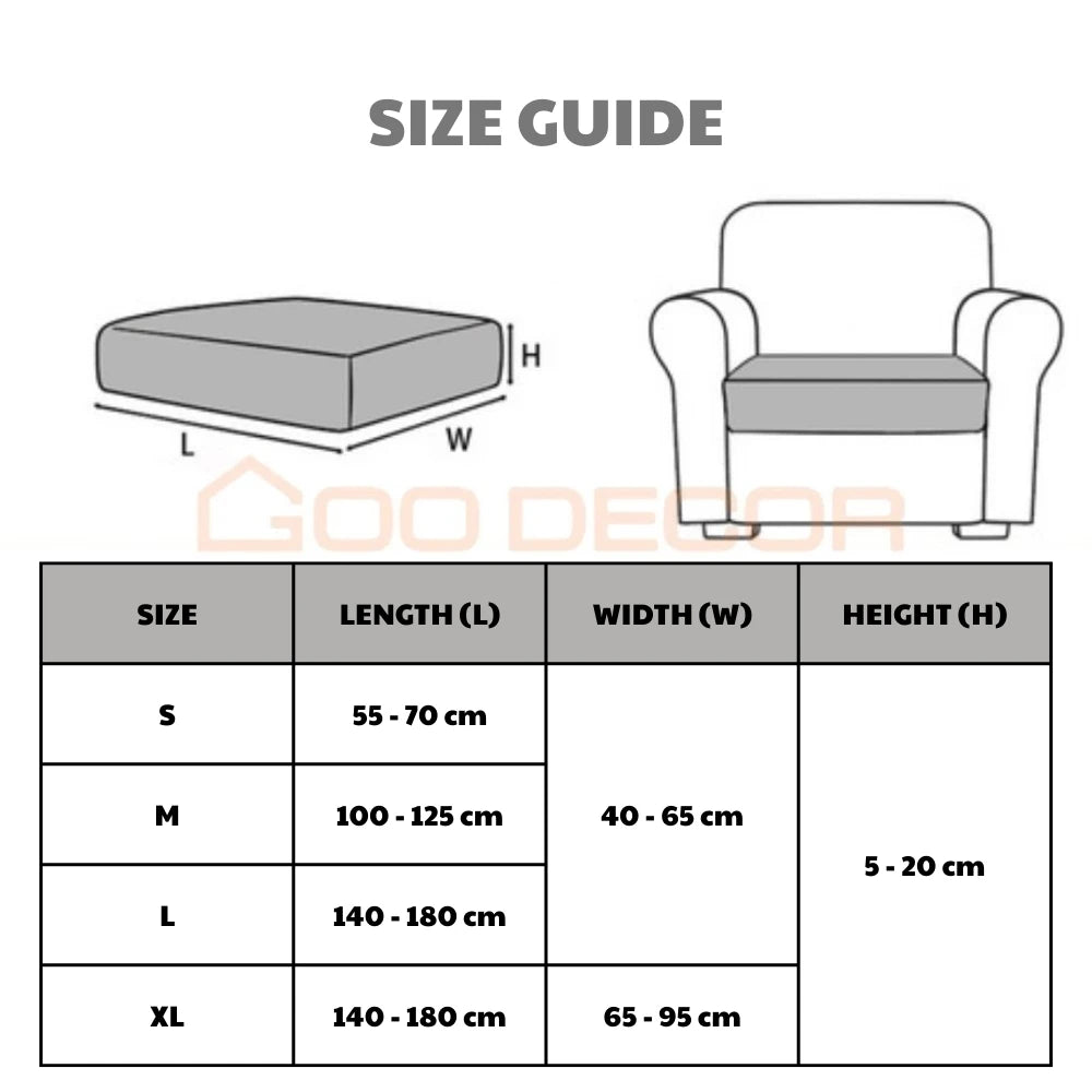 VitaHome™ FlexSpandex Patterned Sofa Slipcover