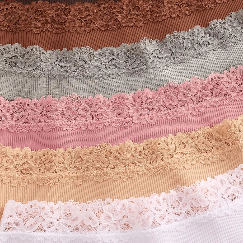 CottonLace Panties - Spitzen-Brazilian - Antibakteriell