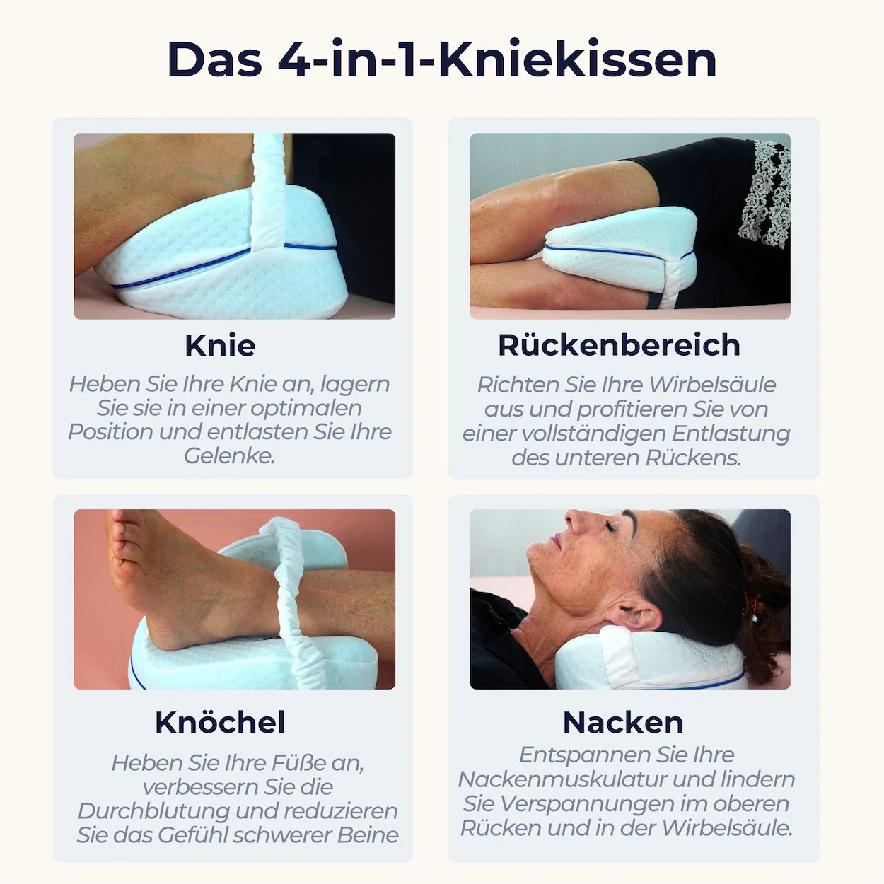 Vita Cellsius Orthopädisches Kniekissen