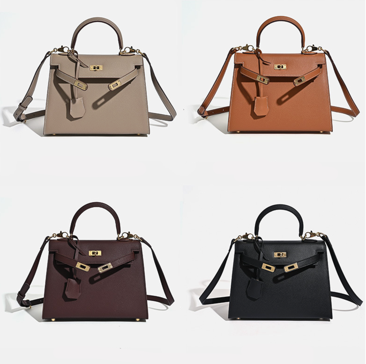 VitaElegance™ – Tasche aus echtem Leder im Epsom-Stil