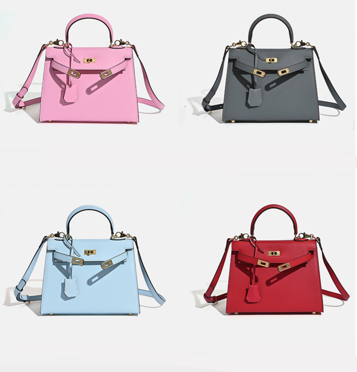 VitaElegance™ – Tasche aus echtem Leder im Epsom-Stil