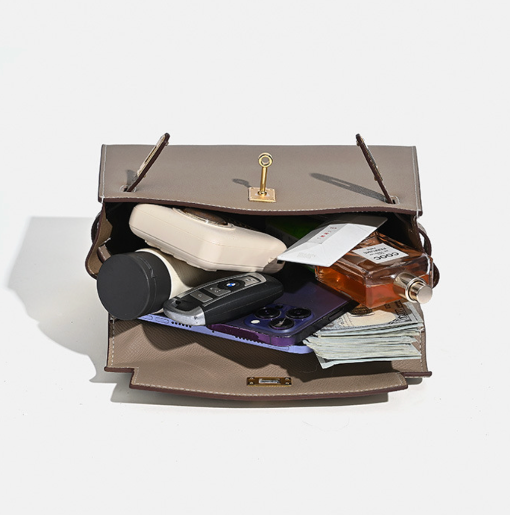 VitaElegance™ – Tasche aus echtem Leder im Epsom-Stil