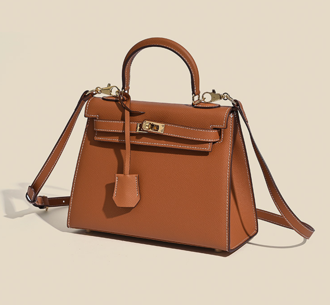 VitaElegance™ – Tasche aus echtem Leder im Epsom-Stil