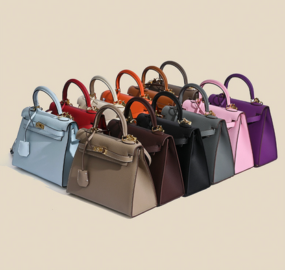 VitaElegance™ – Tasche aus echtem Leder im Epsom-Stil