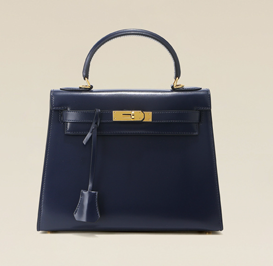 VitaBella™ Bellagio– Strukturierte Tasche aus glattem echtem Leder ( 28 CM ) – Ansicht 10