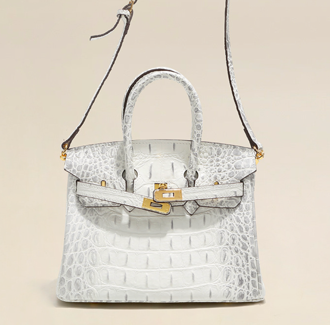 VitaBella™ Bianca  – 30 cm Tasche aus echtem Leder – Ansicht 9