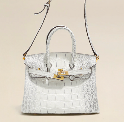 VitaBella™ Bianca  – 30 cm Tasche aus echtem Leder – Ansicht 9