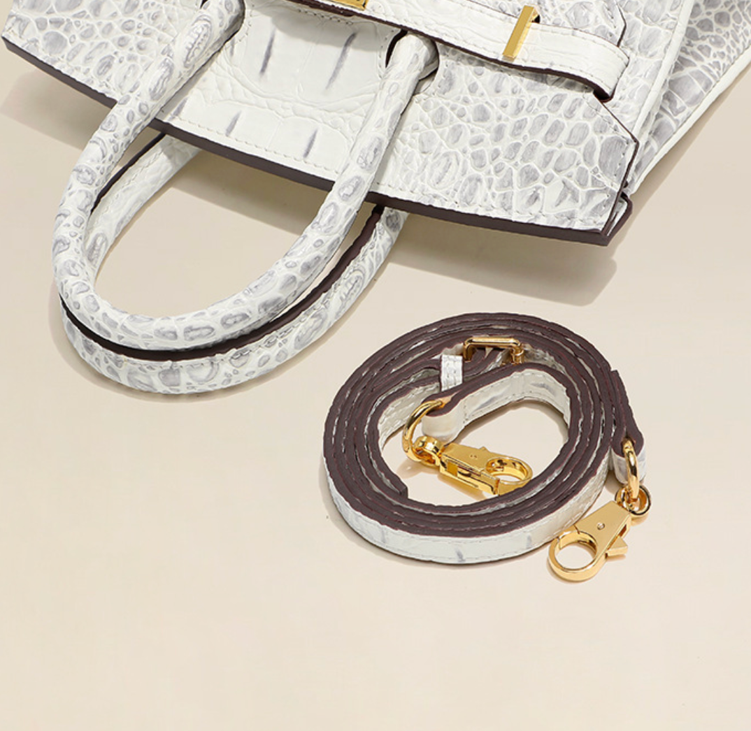 VitaBella™ Bianca  – 30 cm Tasche aus echtem Leder – Ansicht 12