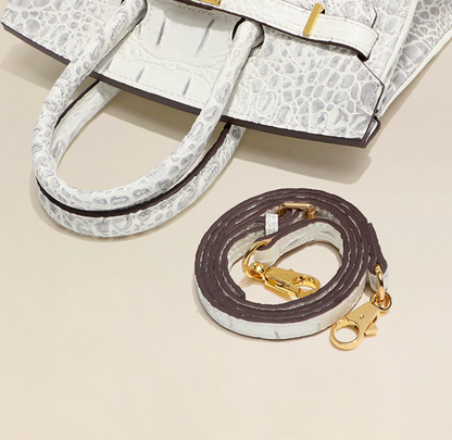 VitaBella™ Bianca  – 30 cm Tasche aus echtem Leder – Ansicht 12