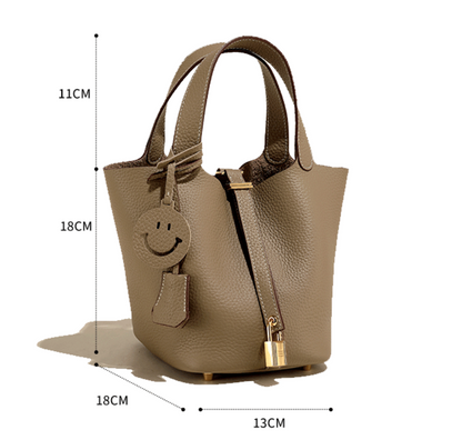 Vitalia™ Firenze Bucket – Bucket-Tasche aus vollnarbigem Rindsleder – Ansicht 48