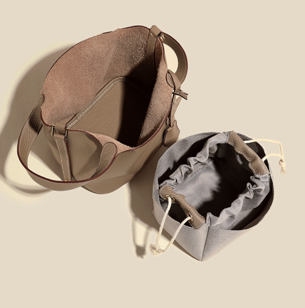 Vitalia™ Firenze Bucket – Bucket-Tasche aus vollnarbigem Rindsleder – Ansicht 44