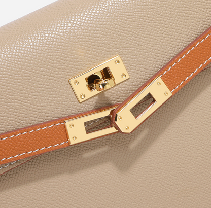 Vitalia™ Milano Duo – Strukturierte Tasche aus echtem Pebbled-Leder ( 22 CM und 25 CM )