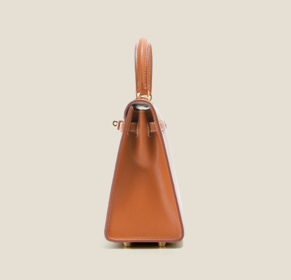 Vitalia™ Milano Duo – Strukturierte Tasche aus echtem Pebbled-Leder ( 22 CM und 25 CM )