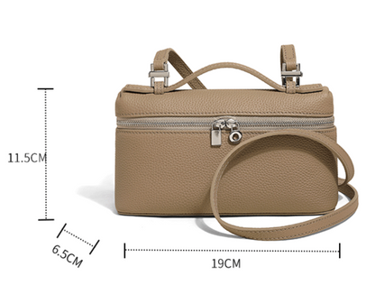 Vitalia™ Milano Mini – Kompakte Tasche aus vollnarbigem Rindsleder
