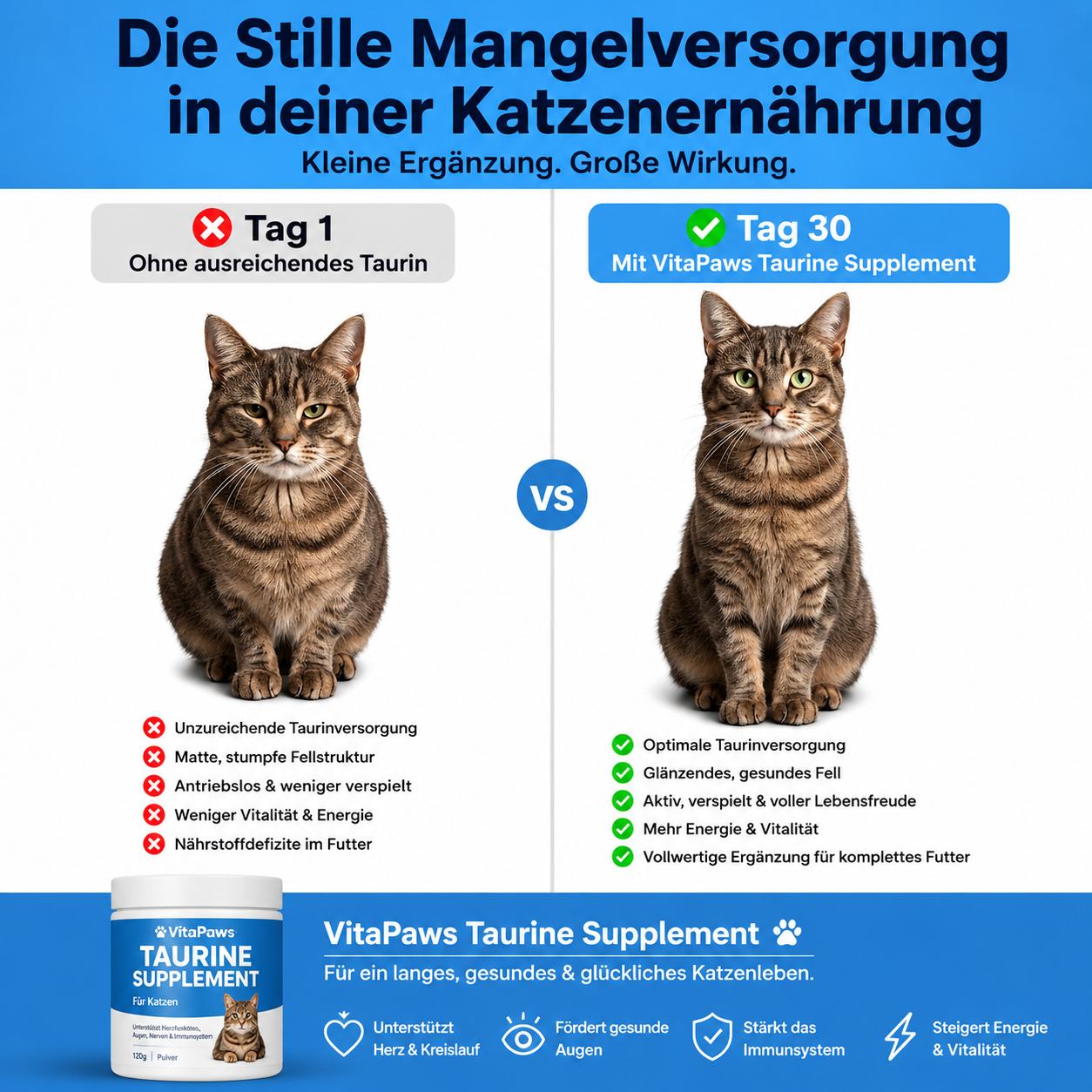 VitaPaws Taurine Supplement