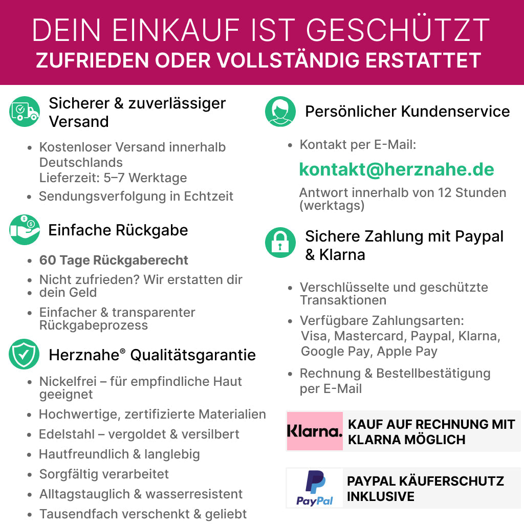Mutter-Tochter Herzarmbänder