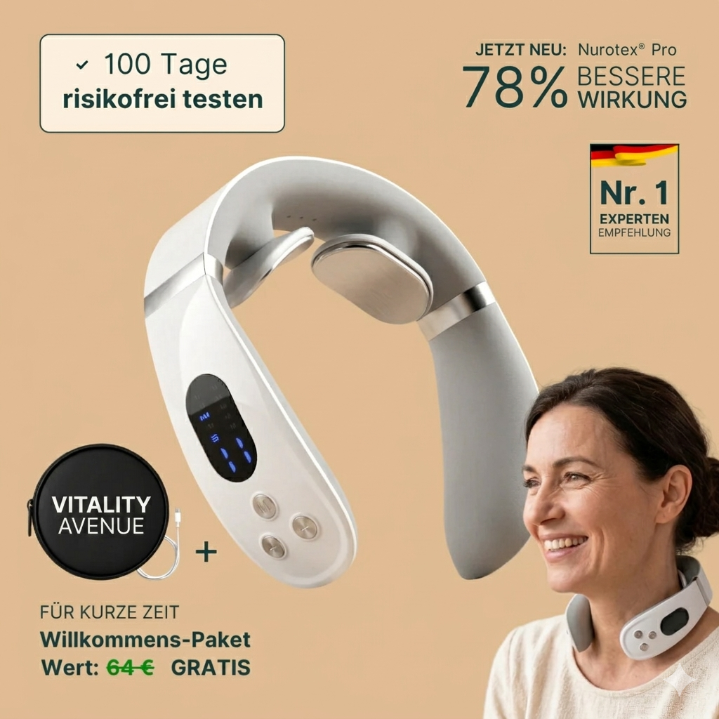 VitaComfort™ 14-in-1 Pro - Elektrisches Nackenmassage-Gerät