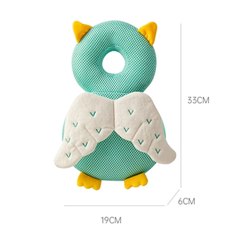 Baby Head Protector Backpack Pillow For Kids 1-3 Y Toddler Children Soft PP Cotton Protective Cushion Cartoon Security Pillows – Ansicht 2