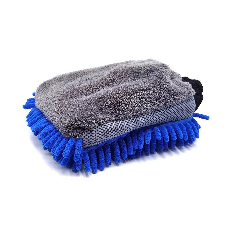 Vita Waschhandschuh fürs Auto wasserdicht aus Mikrofaser – Ansicht 7