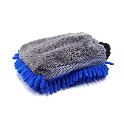 Vita Waschhandschuh fürs Auto wasserdicht aus Mikrofaser – Ansicht 7