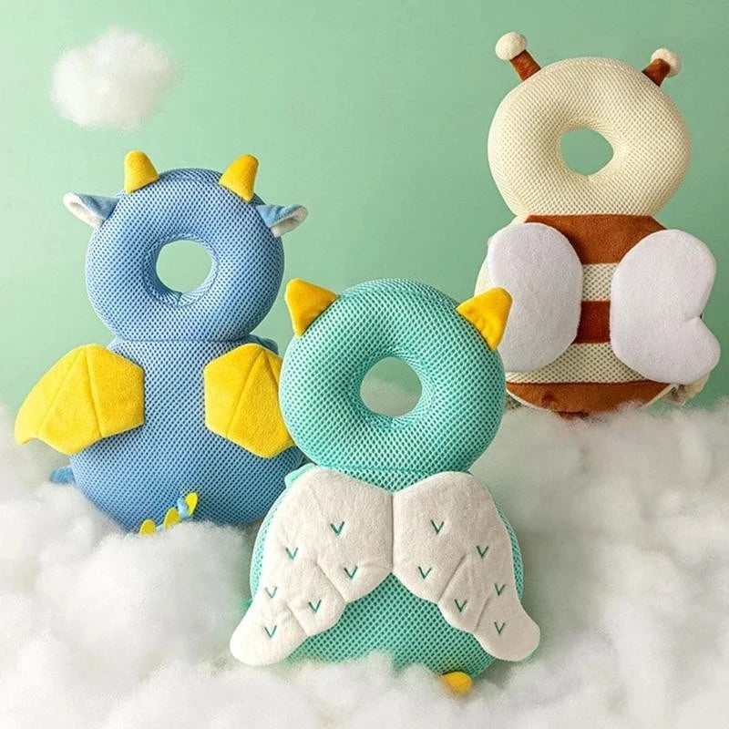 Baby Head Protector Backpack Pillow For Kids 1-3 Y Toddler Children Soft PP Cotton Protective Cushion Cartoon Security Pillows – Ansicht 6