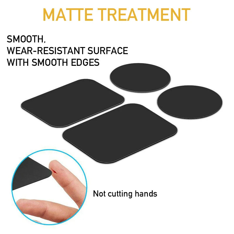 Vita STARMAP 5-Piece Round & Square Magnetic Metal Plates for Car Phone Mount
