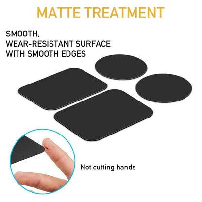 Vita STARMAP 5-Piece Round & Square Magnetic Metal Plates for Car Phone Mount