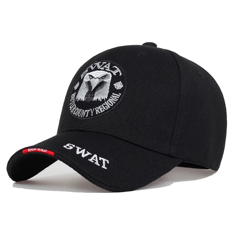 SWAT Army Cap Male Embroidered Eagle Black Baseball Caps Men Gorras Para Hombre Women Snapback Bone Masculino Tactical Cap – Ansicht 7